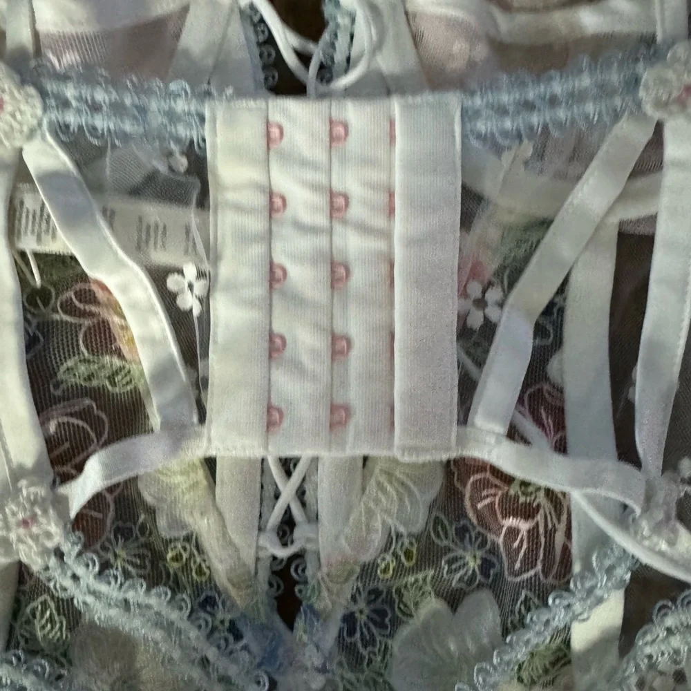 NWOT FOR LOVE & LEMONS THONG BODYSUIT LINGERIE XXS NO FLAWS - Picture 5 of 10